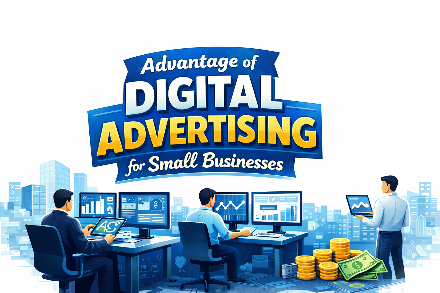 digital advertising helping small businesses grow faster with targeted marketing and increased online visibility